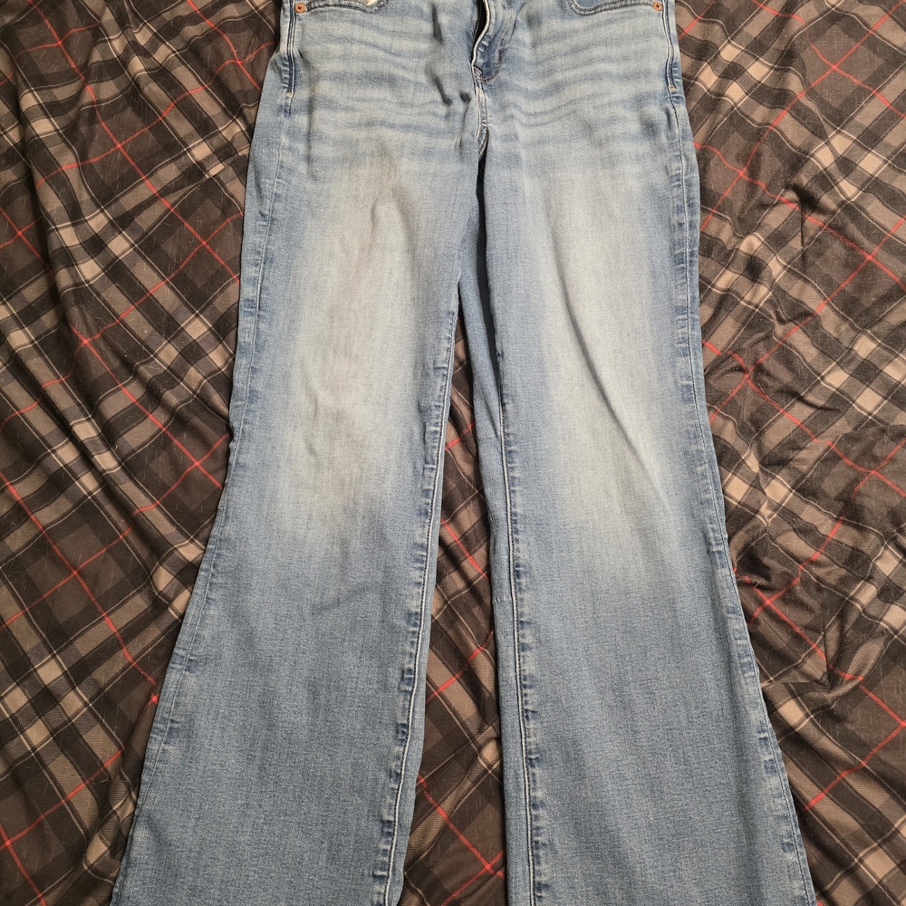 American Eagle Outfitters Light Blue Flare Jeans